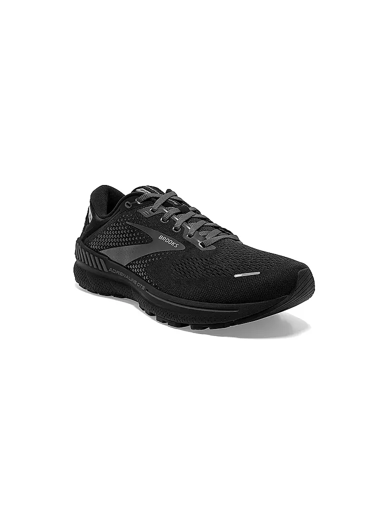 BROOKS | Herren Laufschuhe Adrenaline GTS 22 BLACK / BLACK | schwarz