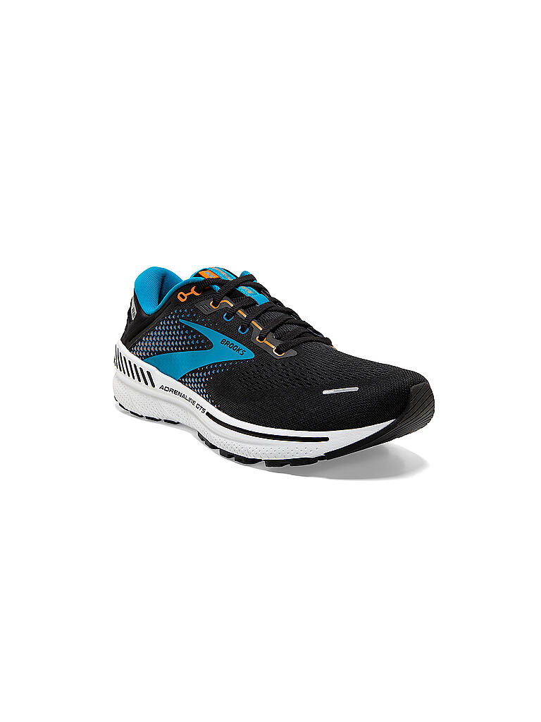 BROOKS | Herren Laufschuhe Adrenaline GTS 22 BLACK / BLUE | schwarz