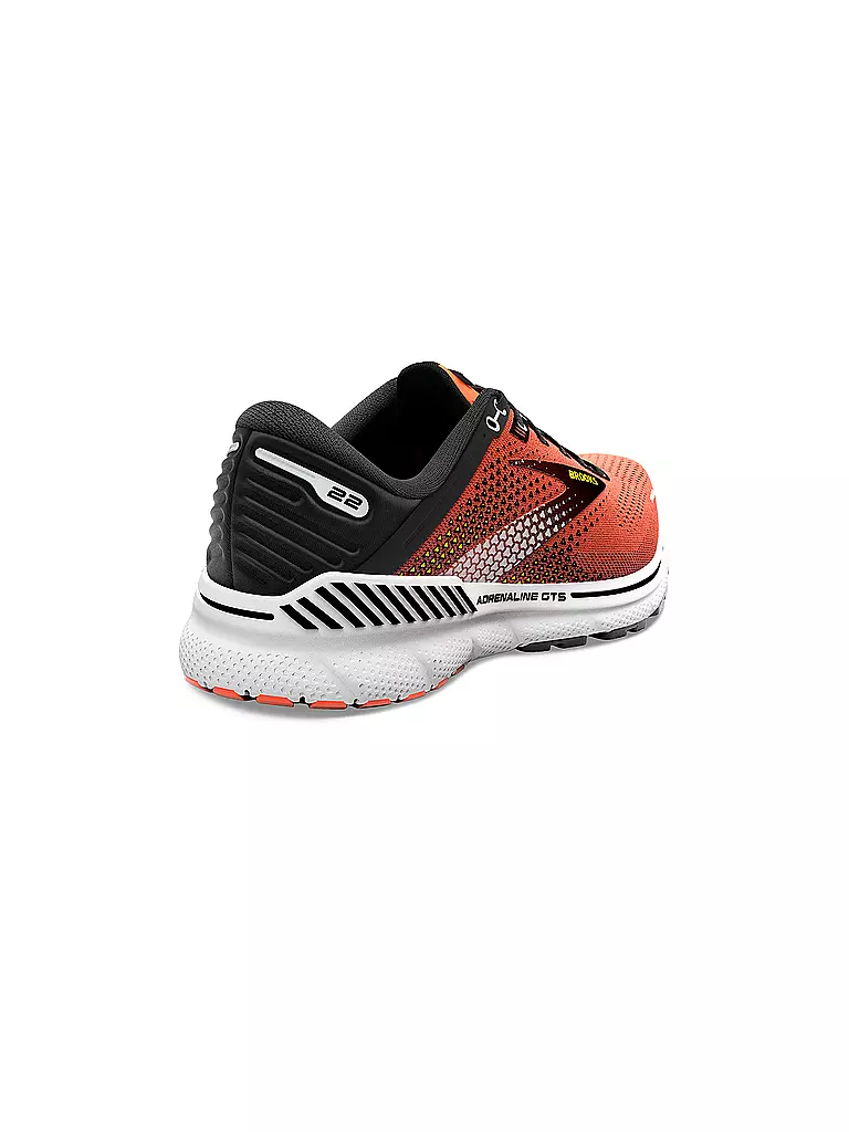 BROOKS | Herren Laufschuhe Adrenaline GTS 22 ORANGE/BLACK/WHITE | orange