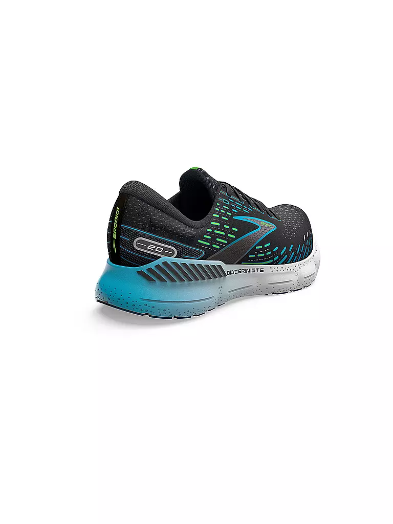 BROOKS | Herren Laufschuhe Glycerin GTS 20 | schwarz