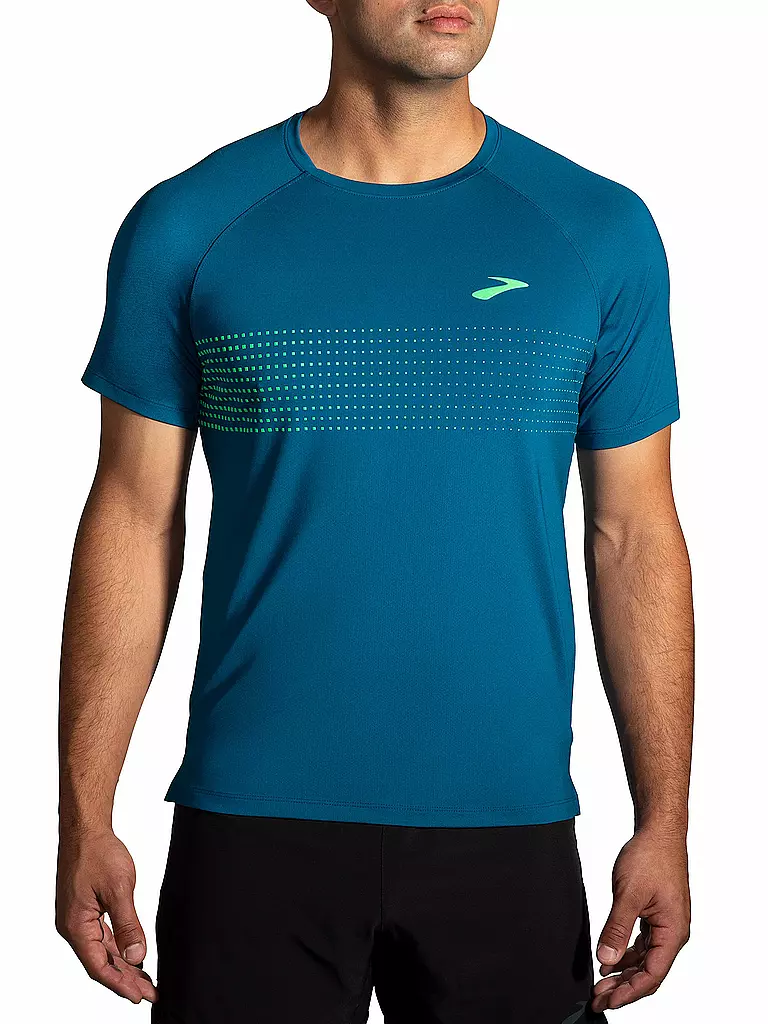 BROOKS | Herren Laufshirt Atmosphere 2.0 SS | blau