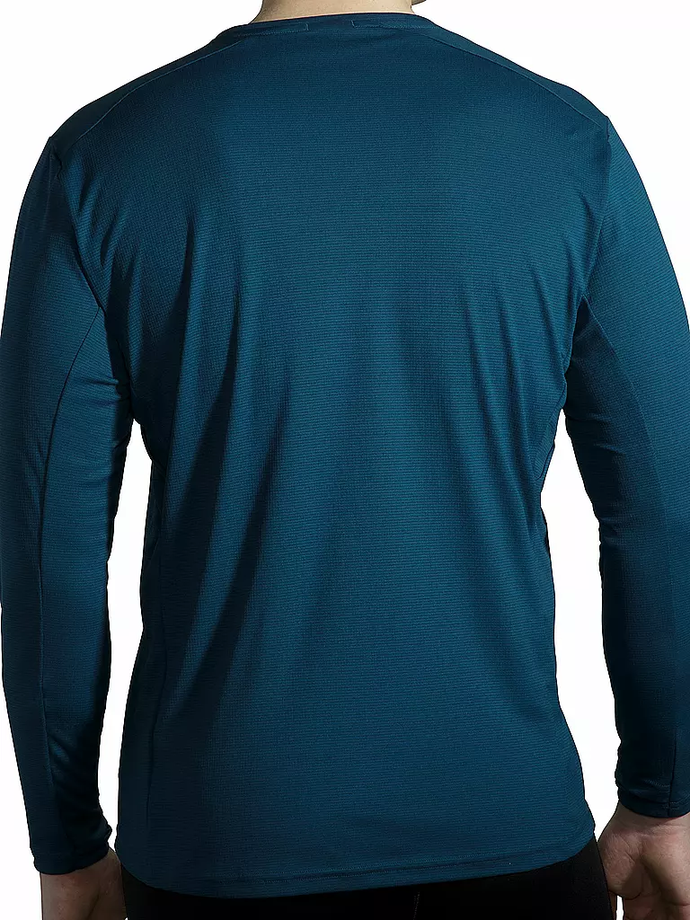 BROOKS | Herren Laufshirt Atmosphere LS | petrol