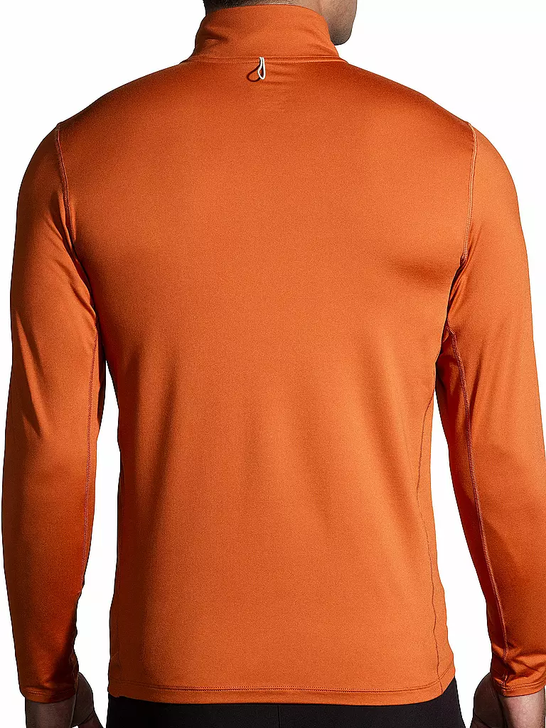 BROOKS | Herren Laufshirt Dash 1/2 Zip 2.0 | orange