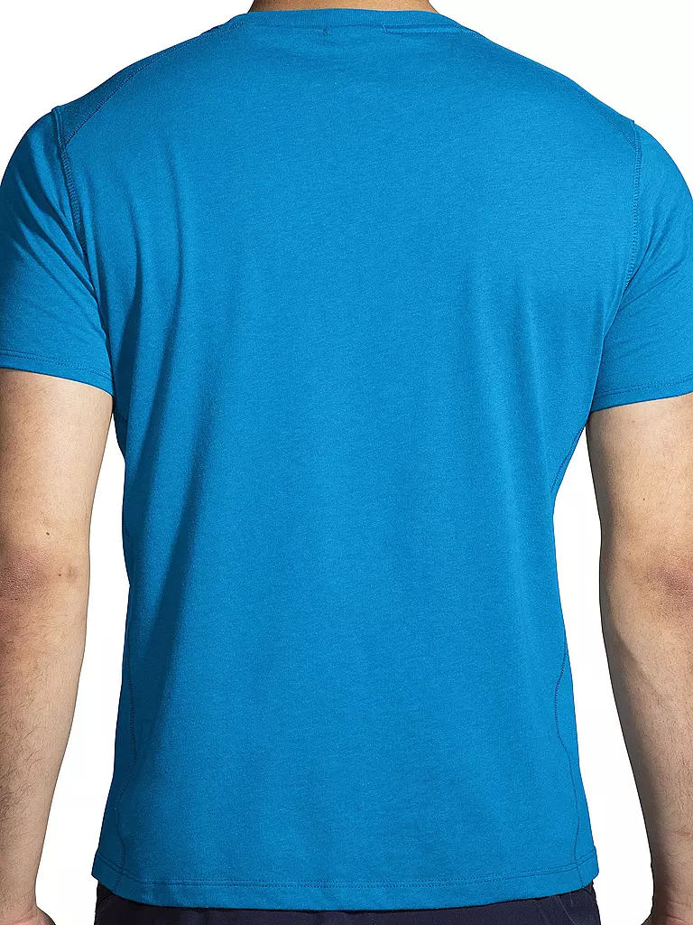 BROOKS | Herren Laufshirt Distance Short Sleeve 2.0 | blau