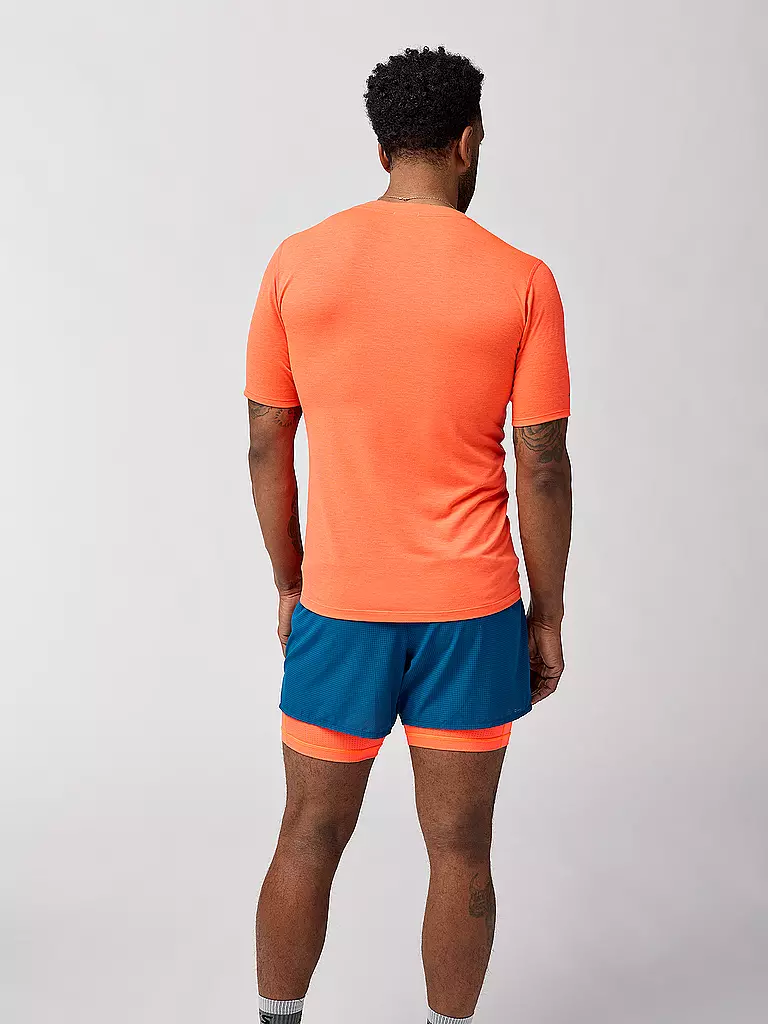 BROOKS | Herren Laufshirt High Point SS | koralle