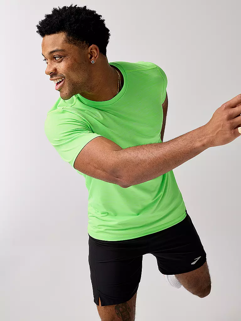 BROOKS | Herren Laufshirt Luxe | grün