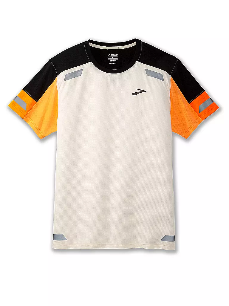 BROOKS | Herren Laufshirt Run Visible 2.0 | weiss