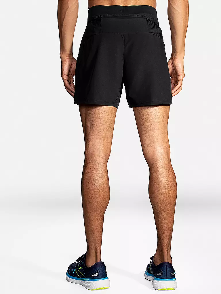 BROOKS | Herren Laufshort Trail Sherpa 5 2in1 | schwarz