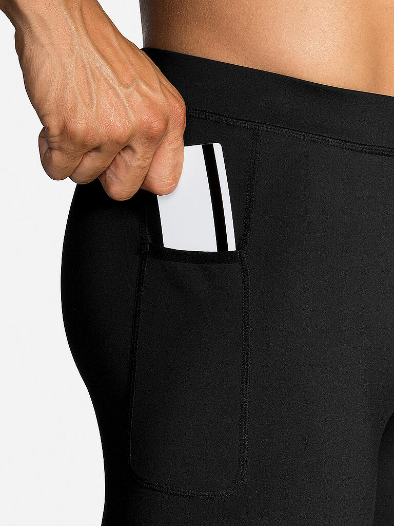 BROOKS | Herren Lauftight Source | schwarz