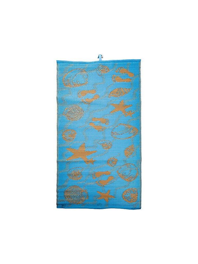 BRUNNER Strandmatte Cocoa blau