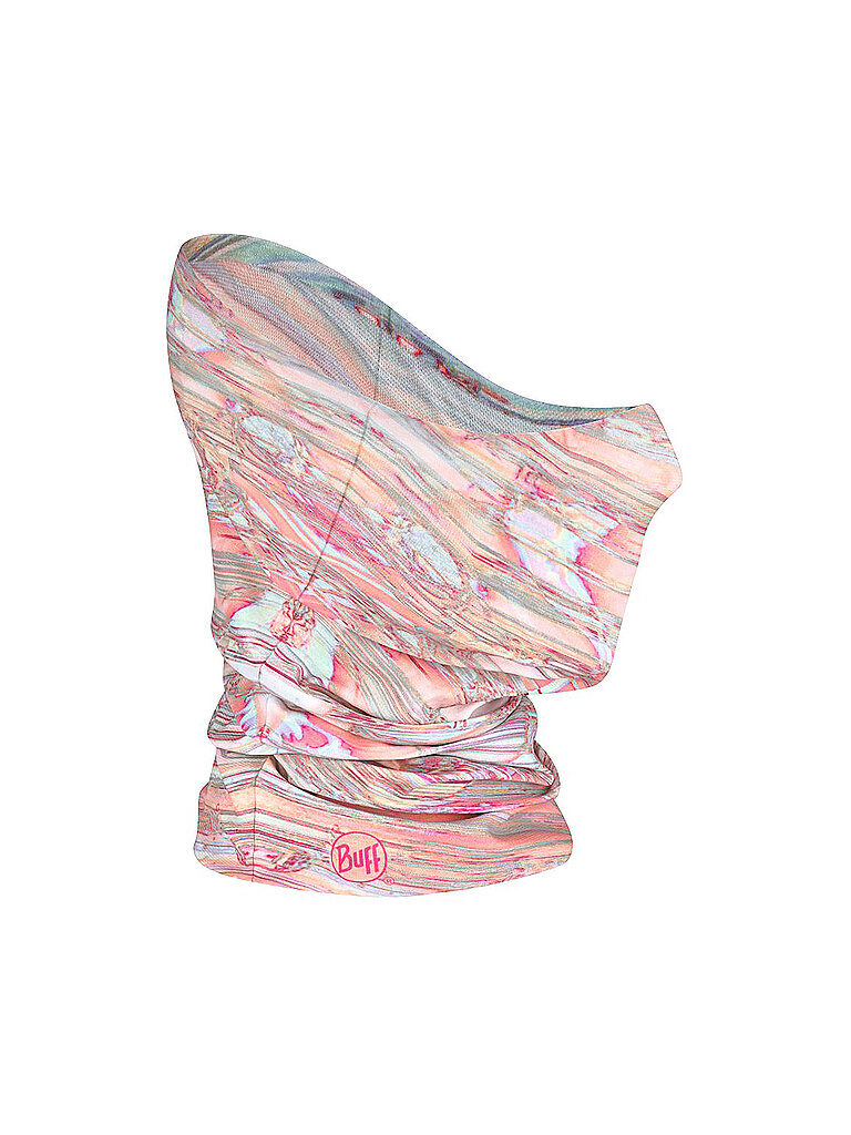BUFF Gesichtsmaske Tube mit Filter rosa | M-L