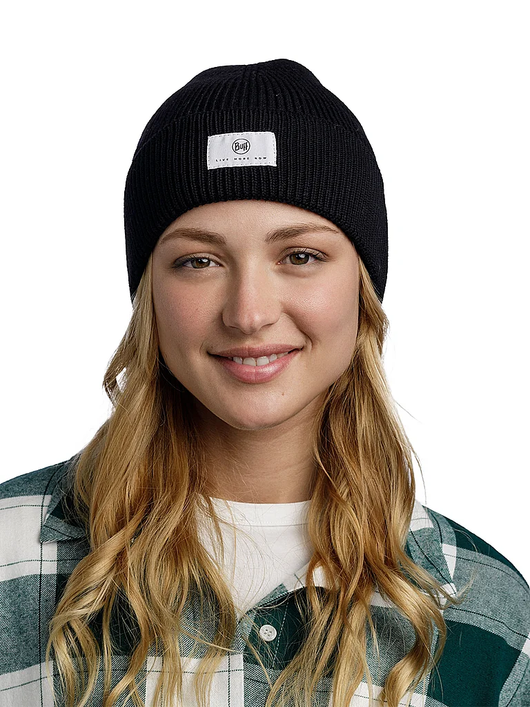 BUFF Mütze Drisk Knitted schwarz — Bild 3