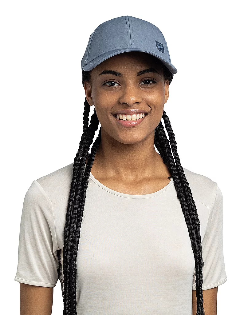 BUFF Kappe Summit UV50 Stretch hellblau | S/M — Bild 3