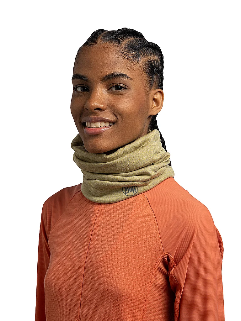BUFF Multifunktionstuch Midweight Merino Wool senf — Bild 3
