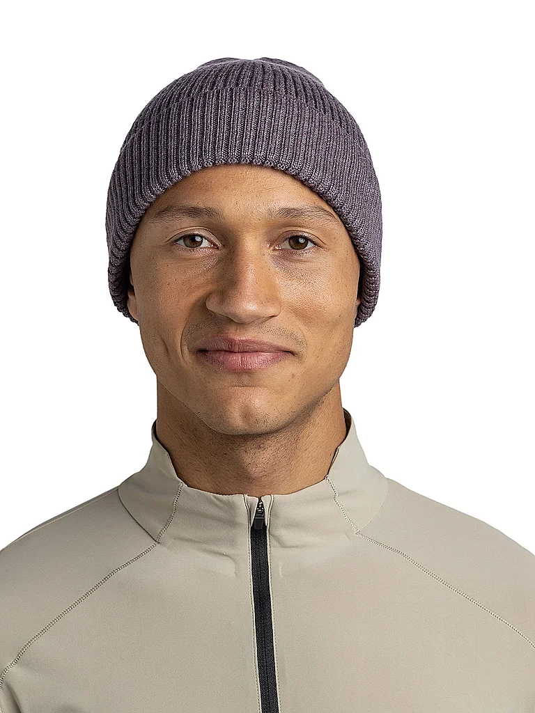BUFF Mütze Merino Active lila — Bild 3