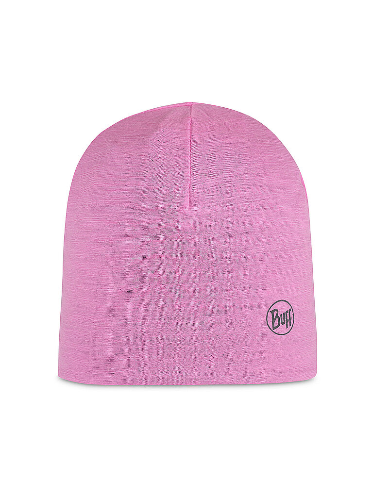 BUFF Kinder Mütze Lightweight Merino Wool pink