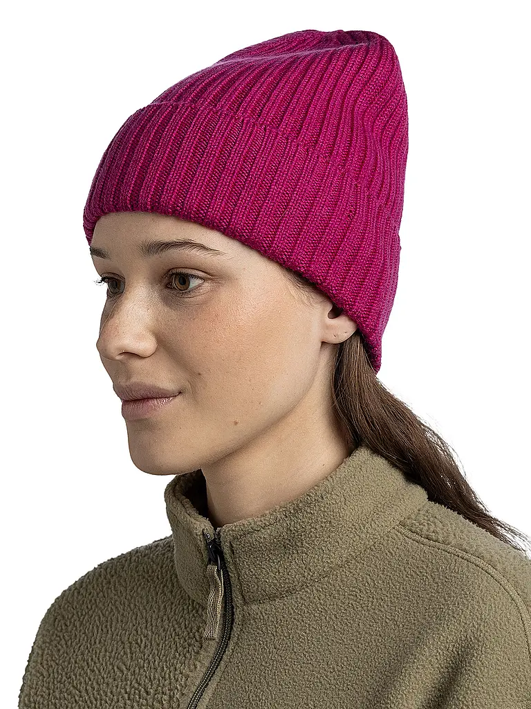 BUFF | Damen Mütze Norval Merino | beere