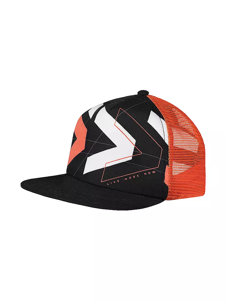 BUFF | Kinder Kappe Trucker  | schwarz