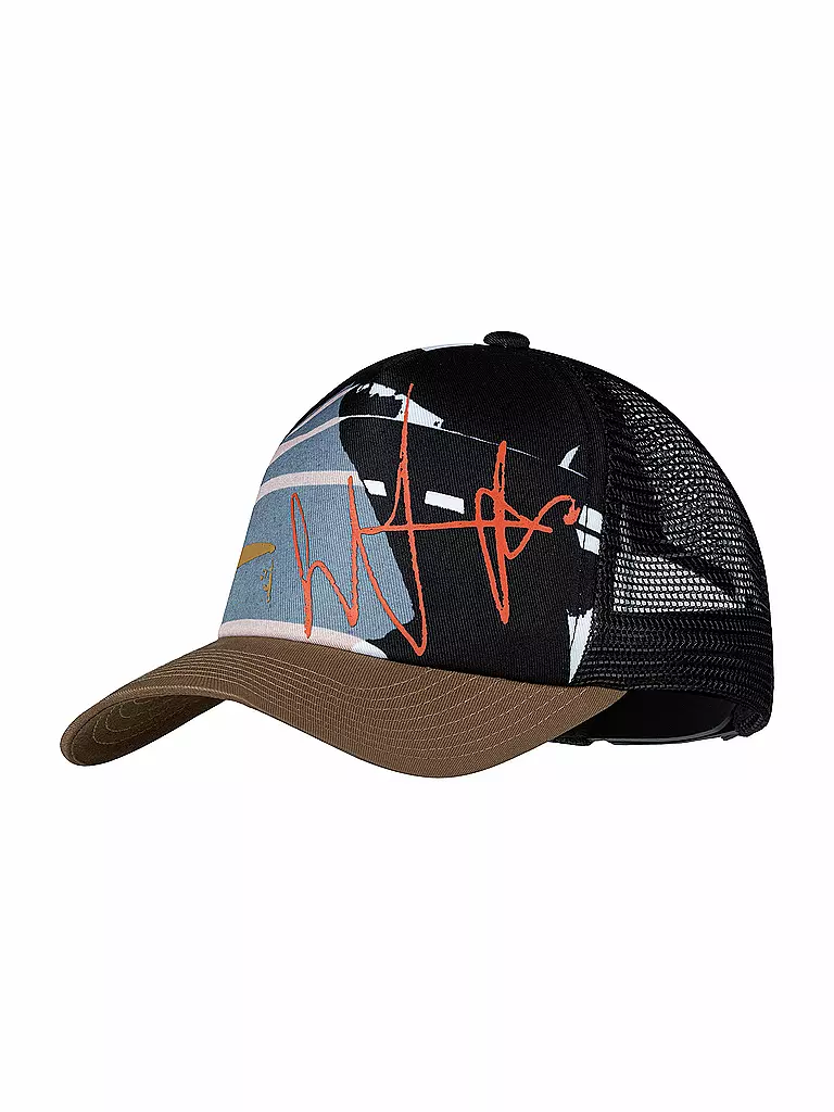 BUFF | Kinder Kappe Trucker  | schwarz