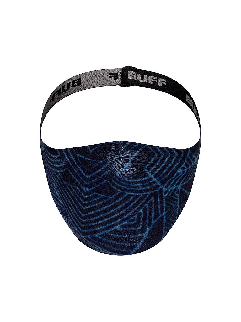 BUFF | Kinder Maske mit Filter | blau