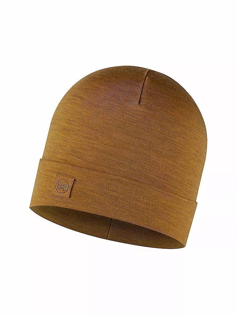 BUFF | Mütze Heavyweight Merino Wool | senf