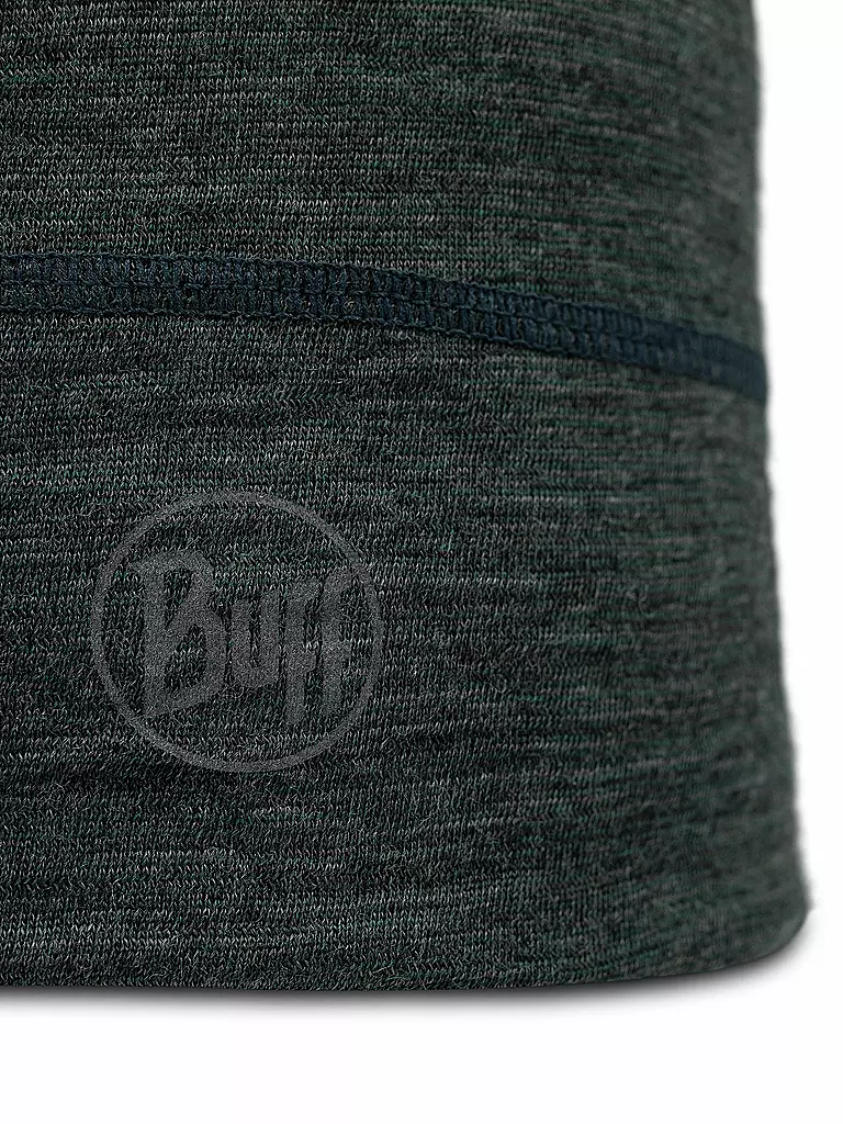 BUFF | Mütze Lightweight Merino Wool | dunkelgrün