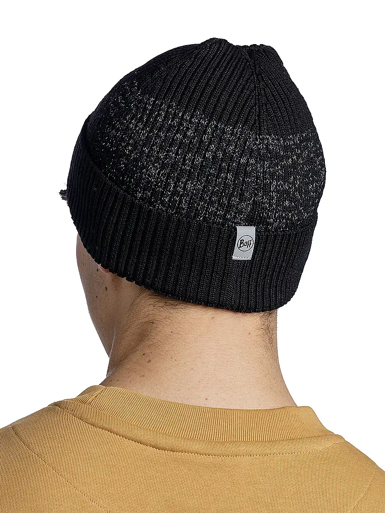 BUFF | Mütze Merino Active | schwarz