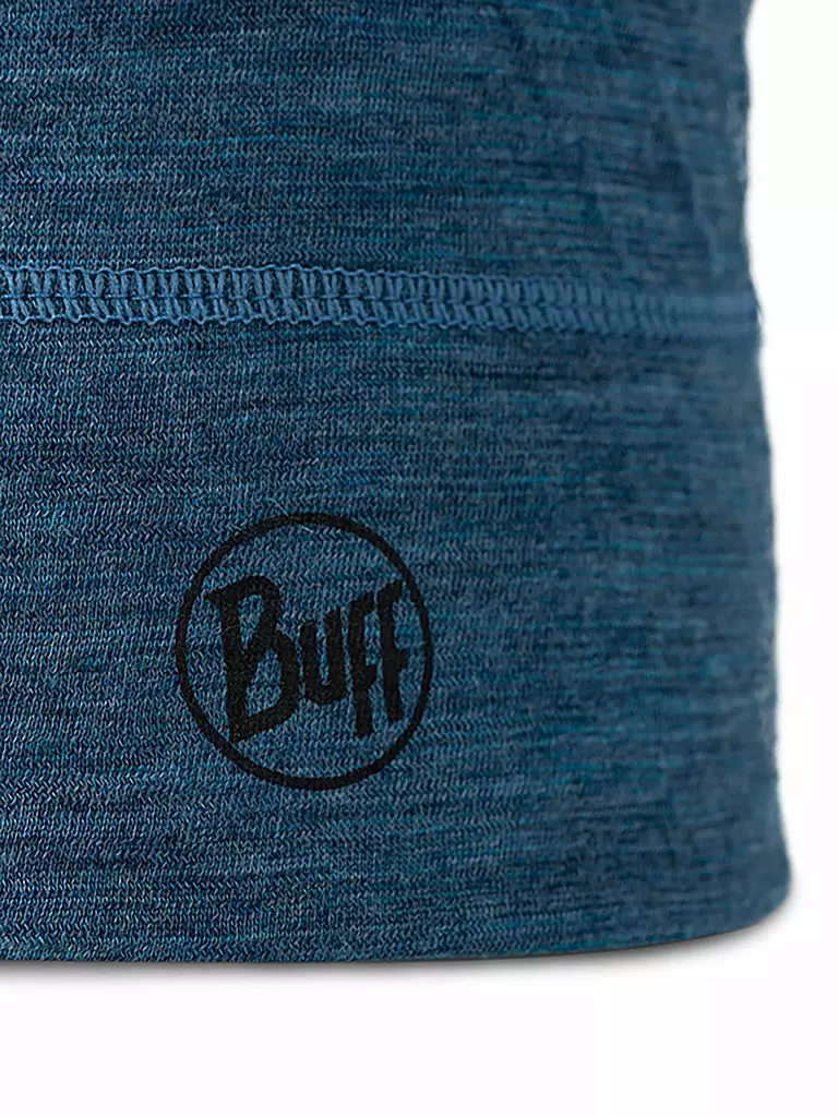 BUFF | Mütze Merino LW Stripes | dunkelblau