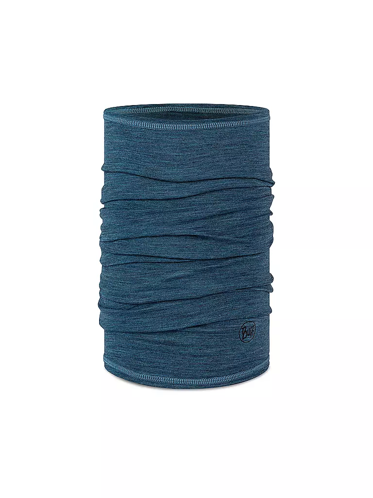 BUFF | Multifunktionstuch Lightweight Merino Wool | dunkelblau