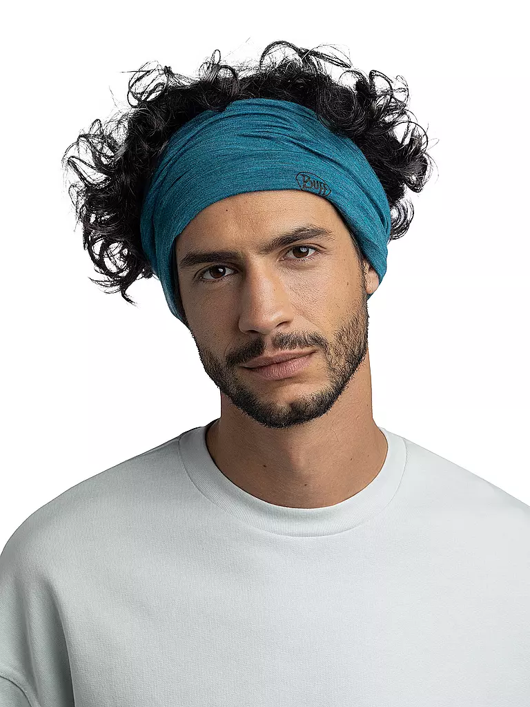 BUFF | Multifunktionstuch Lightweight Merino Wool | petrol