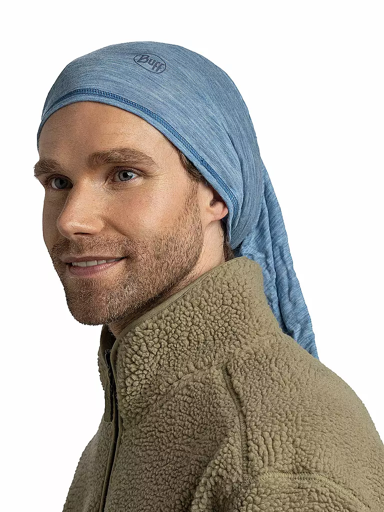 BUFF | Multifunktionstuch Lightweight Merino Wool | hellblau