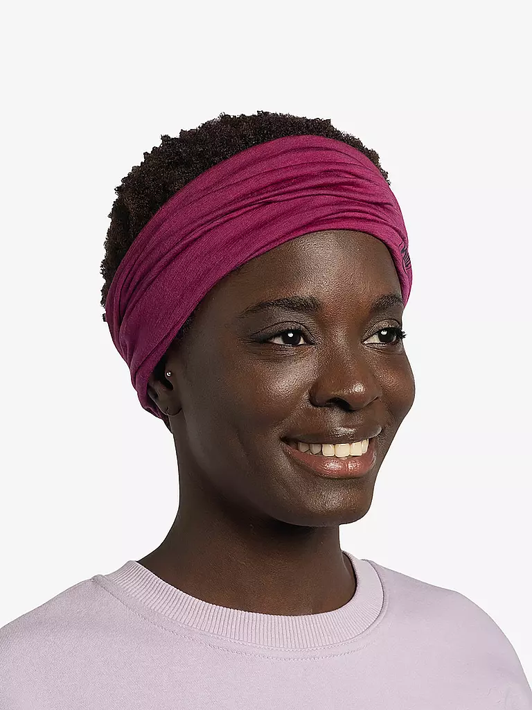 BUFF | Multifunktionstuch Lightweight Merino Wool | beere
