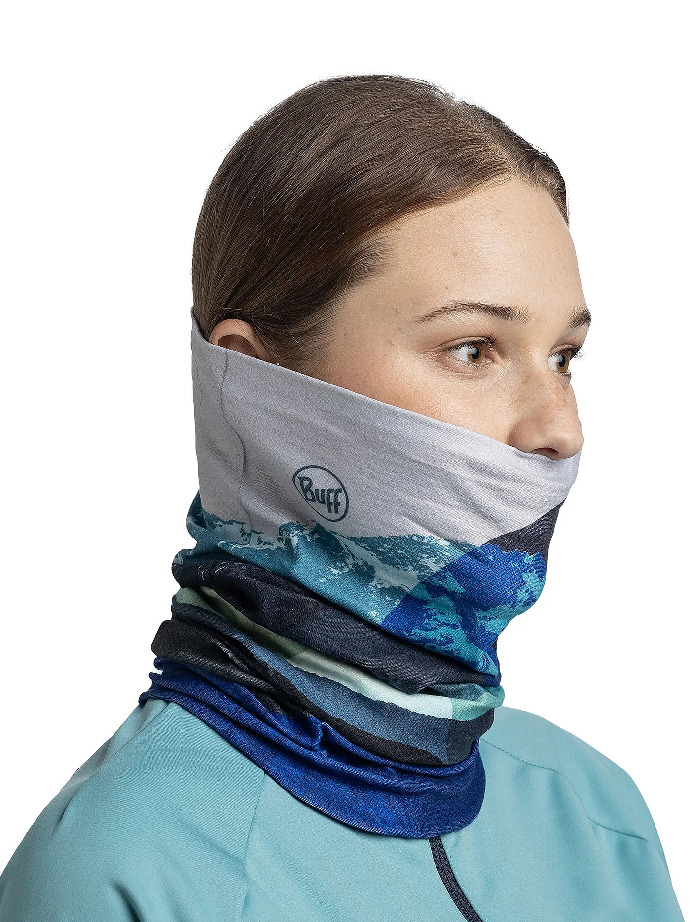 BUFF | Multifunktionstuch Thermonet | dunkelblau