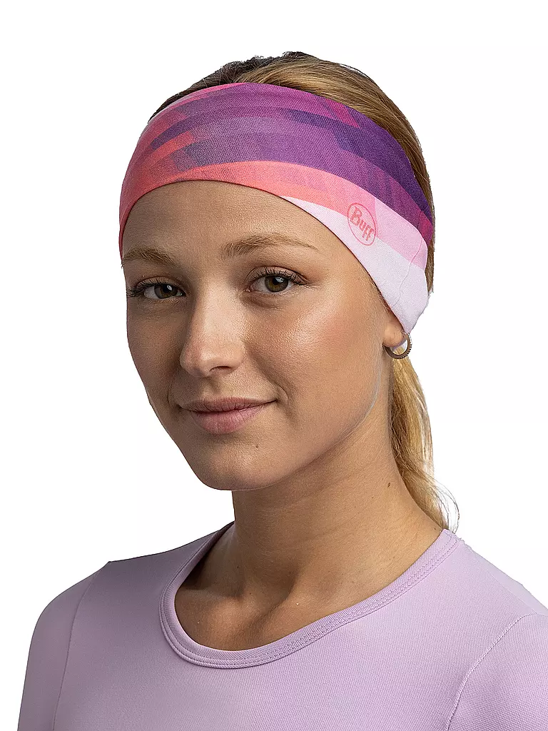 BUFF | Stirnband CoolNet UV® Ellipse | rosa