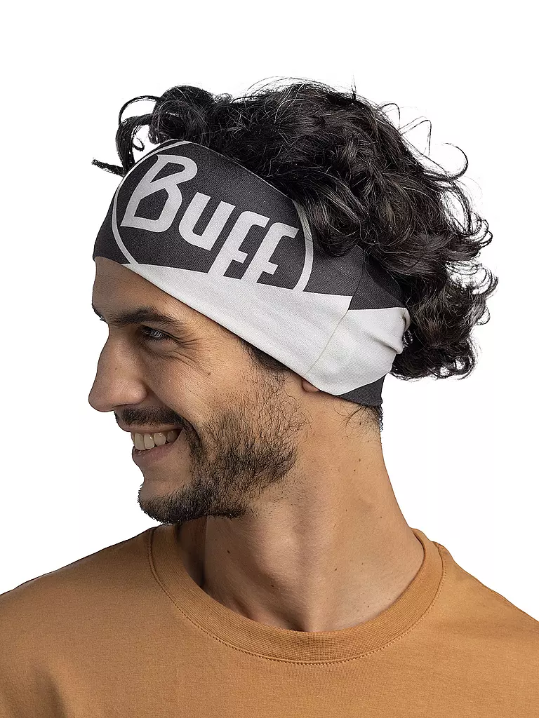 BUFF | Stirnband Coolnet UV® Wide | hellgrau