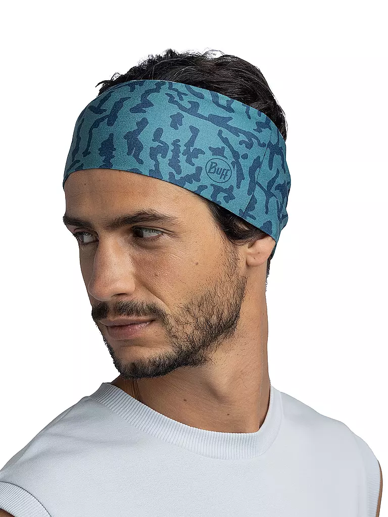 Buff Coolnet UV brede hoofdband LaVen Mist Unisex Volwassene