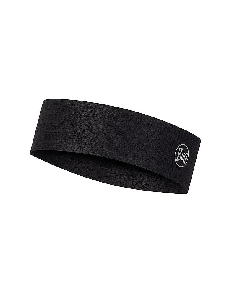 BUFF | Stirnband Slim CoolNet® UV+ R-Solid Black | schwarz