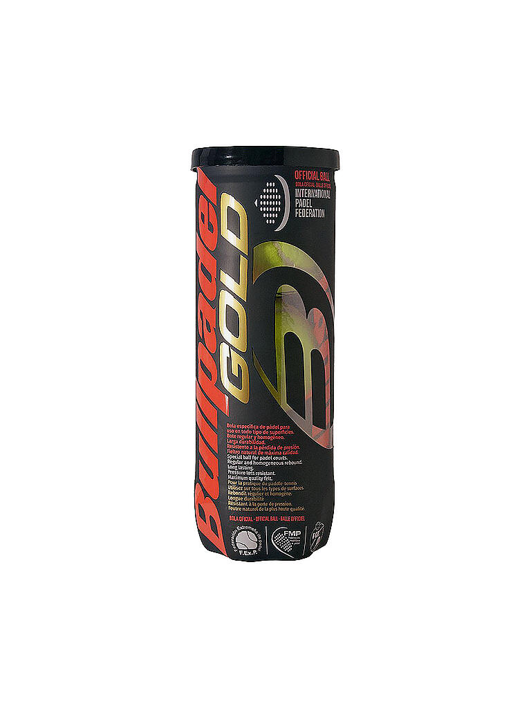 BULLPADEL | Padel-Tennisbälle Gold 3er | gelb