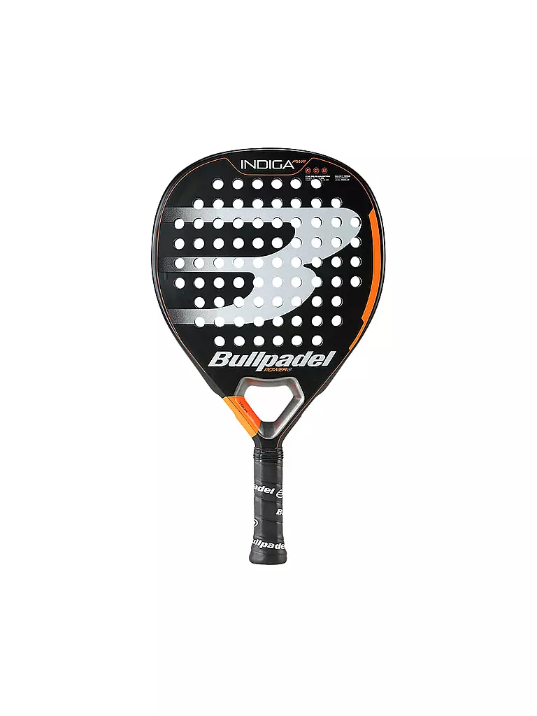 BULLPADEL | Padel-Tennisschläger Indiga PWR 22 | schwarz