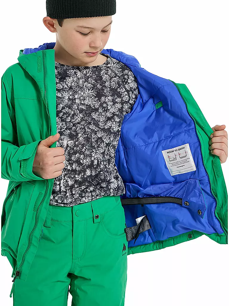 BURTON | Jungen Snowboardjacke Dugout  | grün