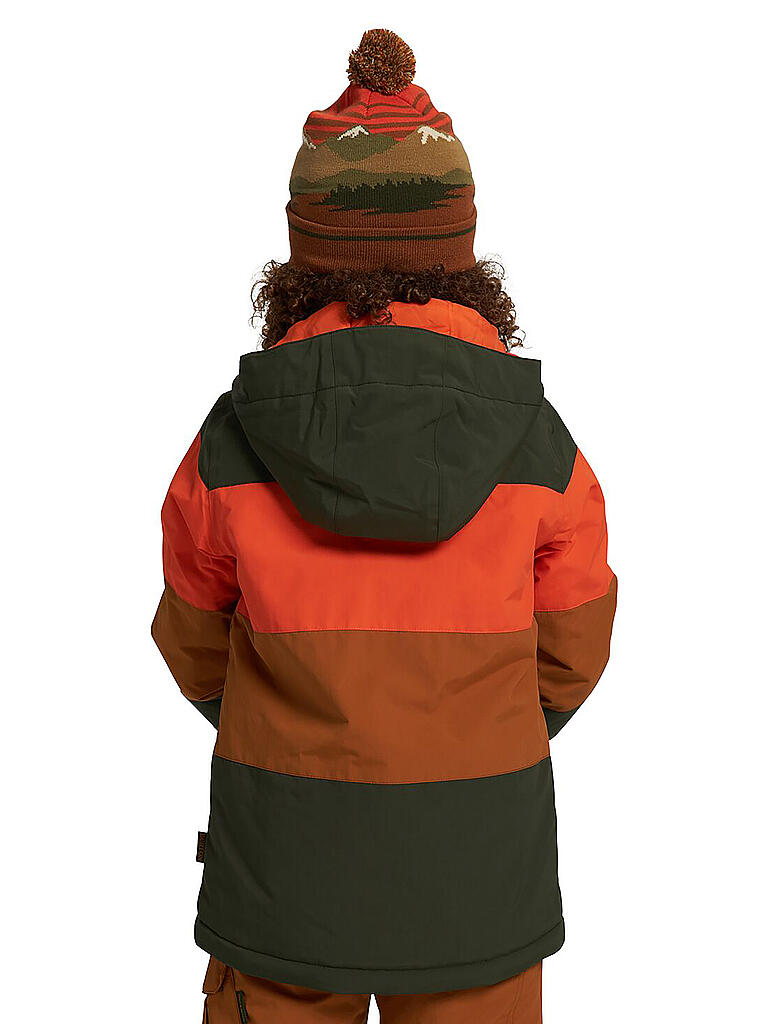 BURTON Kinder Snowboardjacke Symbol bunt