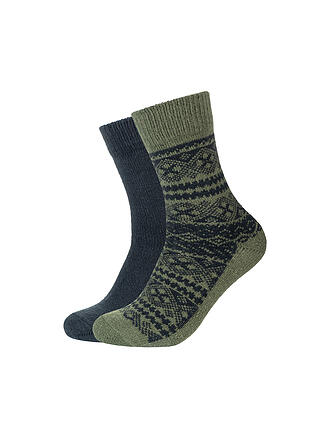 CAMANO | Chaussettes douillettes homme Cosy, lot de 2