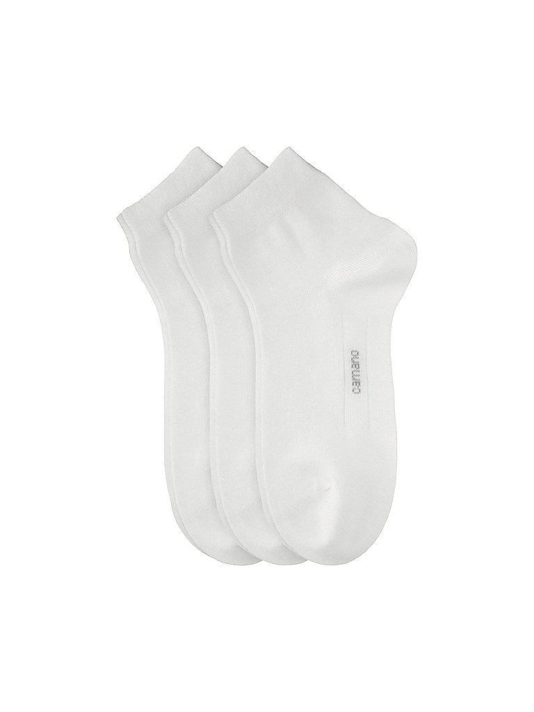 CAMANO Kurzsocken CA-Soft Quarter 3er Pkg. weiß | 35-38