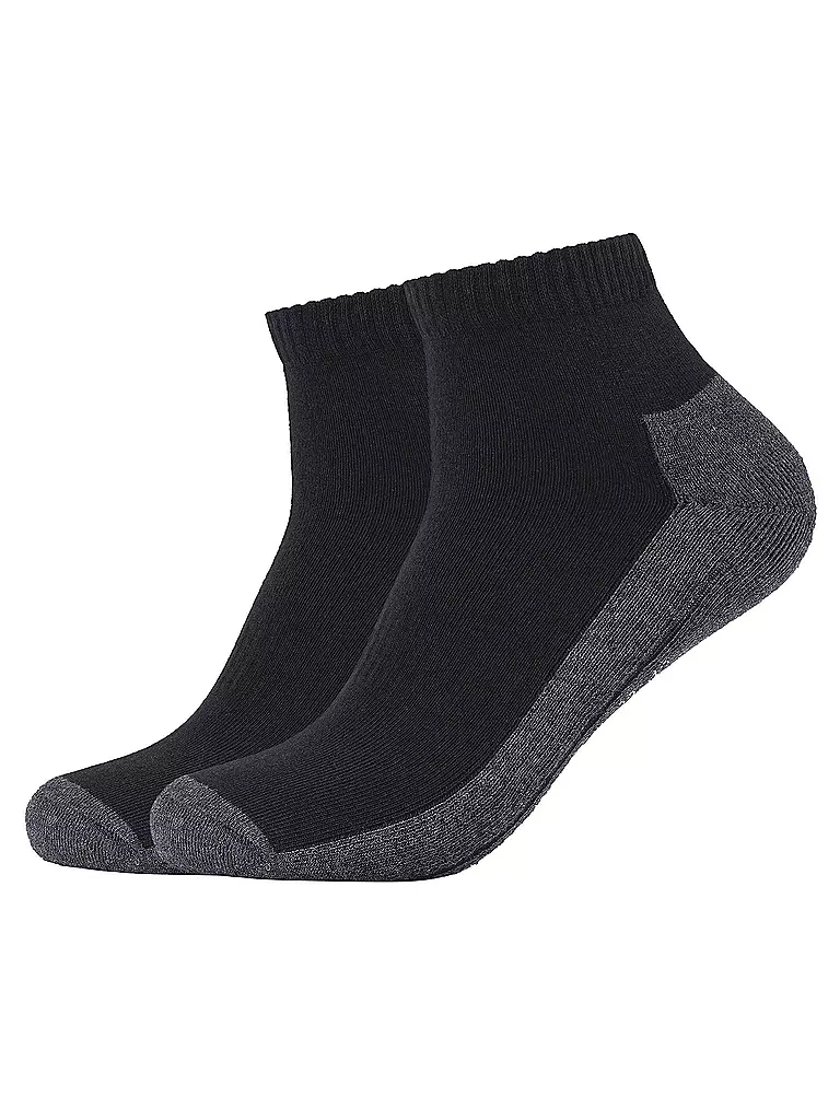 CAMANO | Freizeitsocken Bamboo Pro Tex 2er Pkg. | schwarz