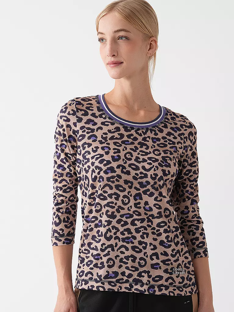 CANYON | Damen T-Shirt Leo 3/4 Arm | camel