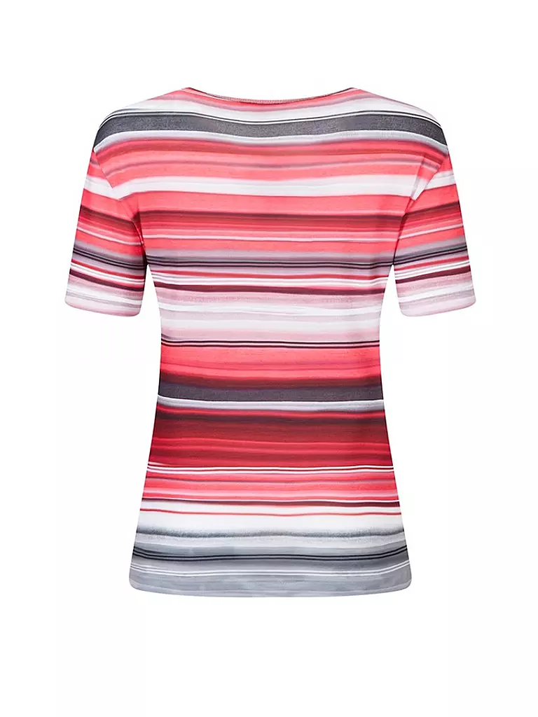 CANYON | Damen T-Shirt Streifen | rot