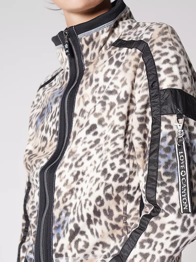 CANYON | Damen Unterzieh Fleecejacke | braun