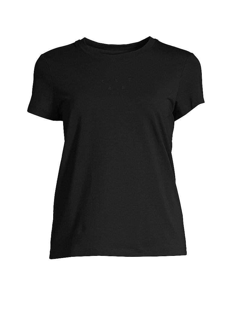 CASALL | Damen Fitnessshirt Logo | schwarz