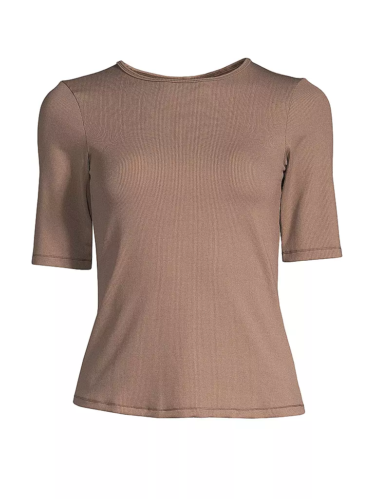 CASALL | Damen Fitnessshirt Rib | camel