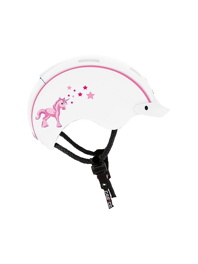 CASCO | Kleinkinder Fahrradhelm MINI MINI 2 Einhorn | weiß